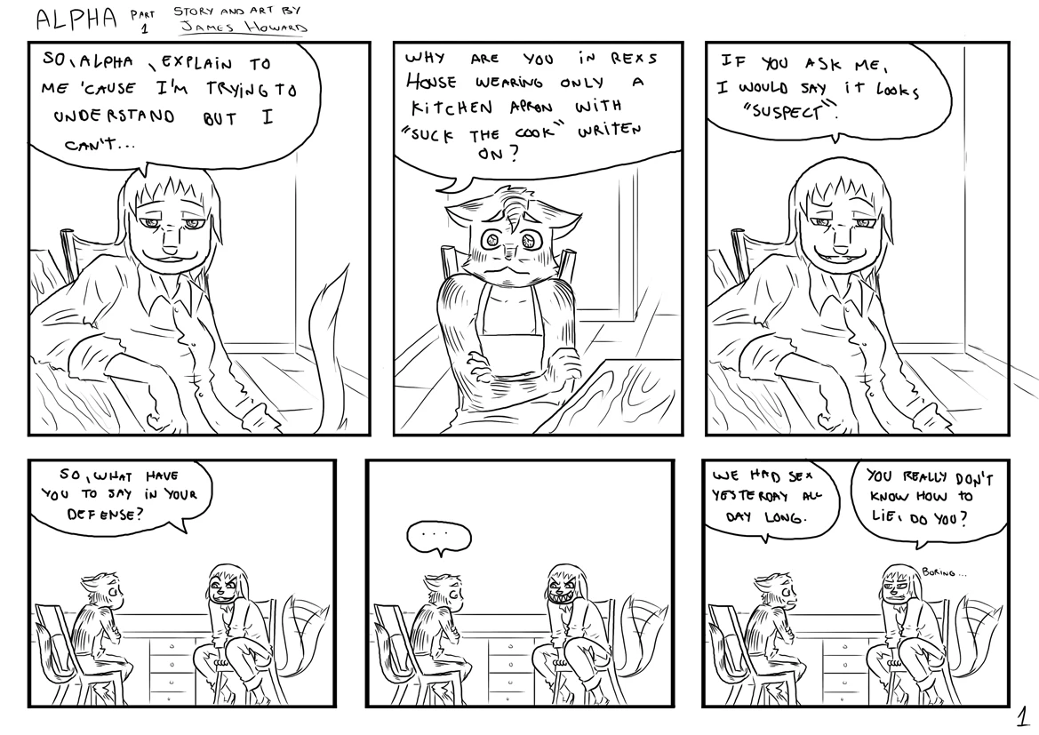 Alpha 3 (Original) porn comic picture 1