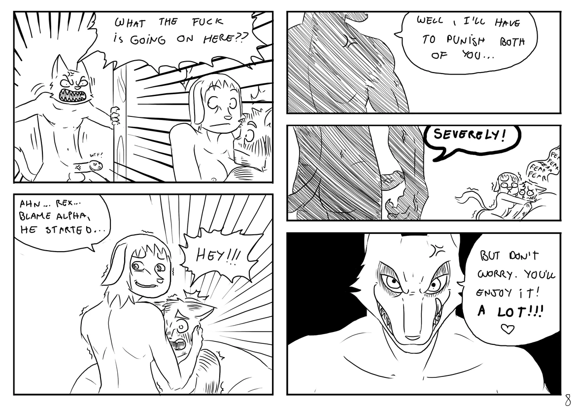 Alpha 3 (Original) porn comic picture 8