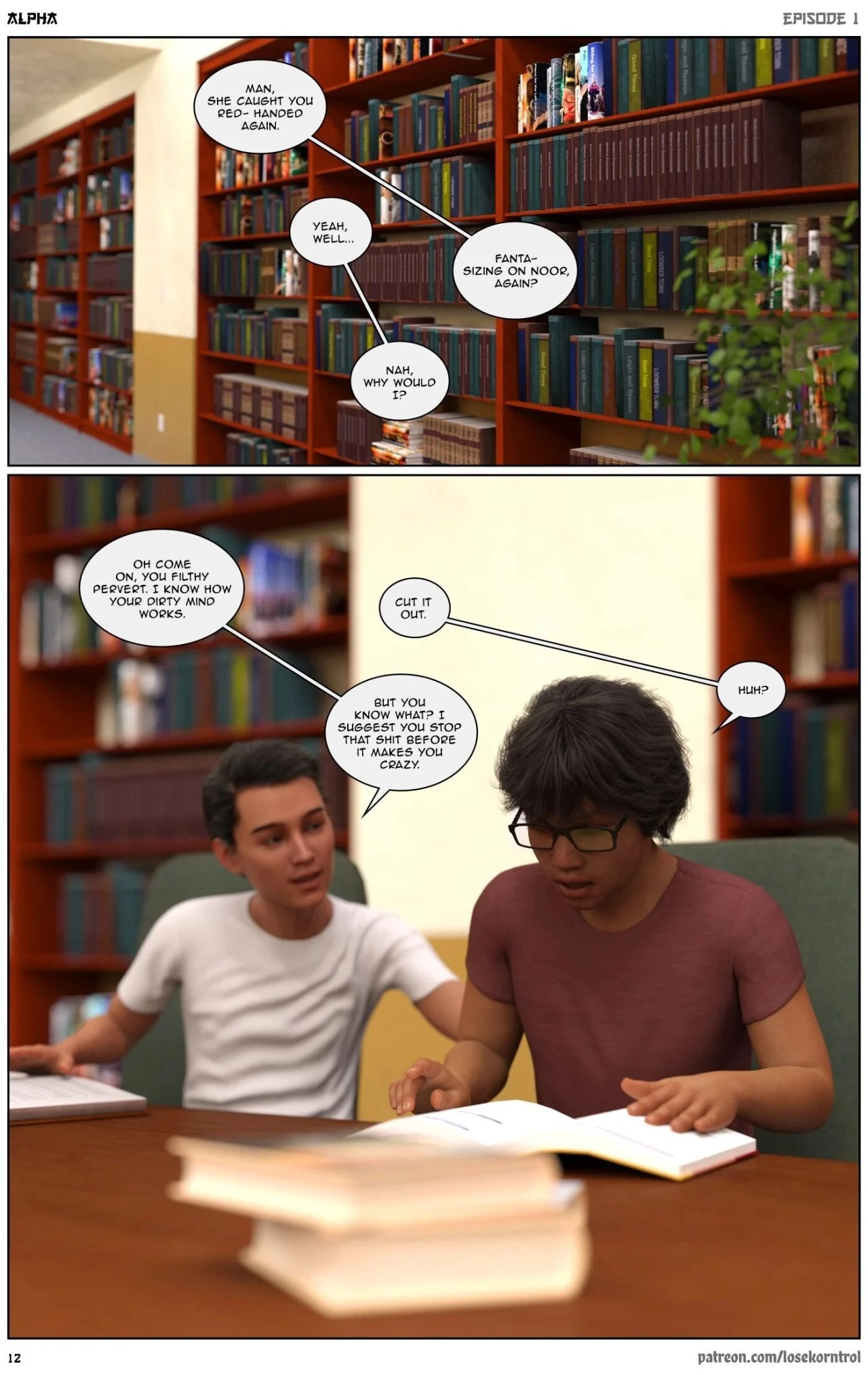 Alpha porn comic picture 12