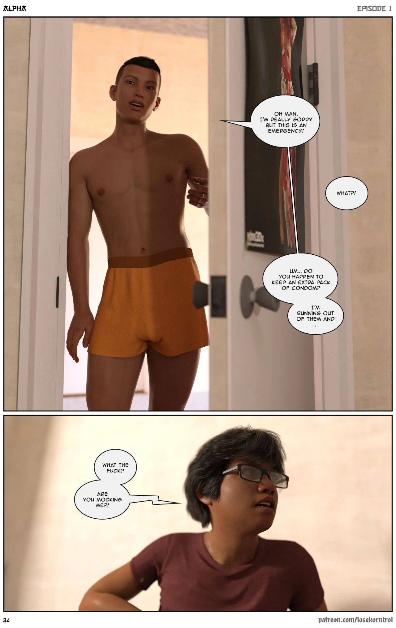 Alpha porn comic picture 34