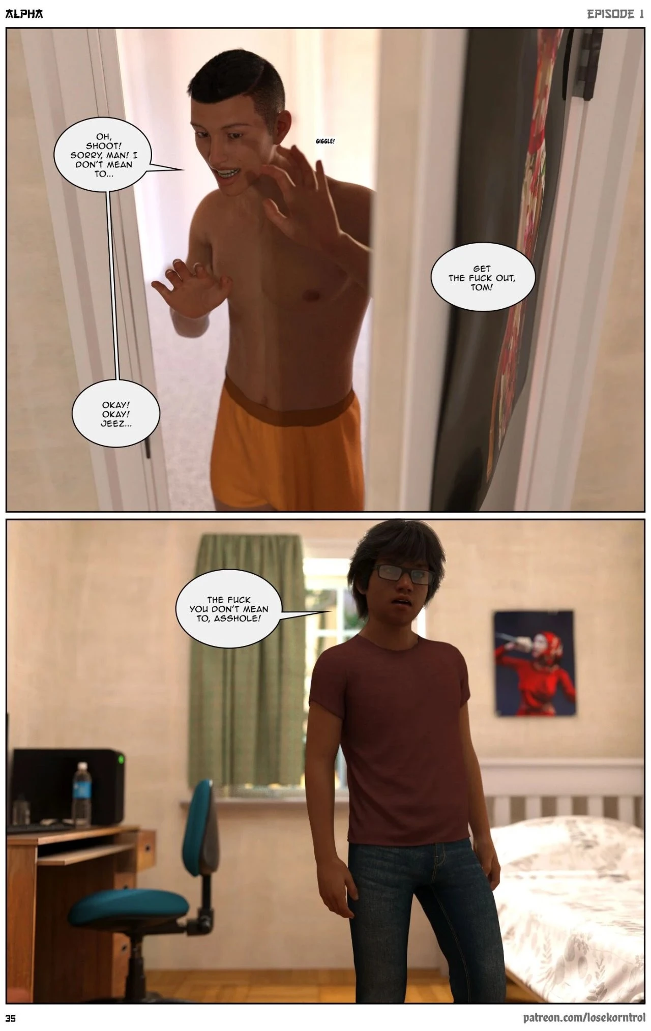 Alpha porn comic picture 35