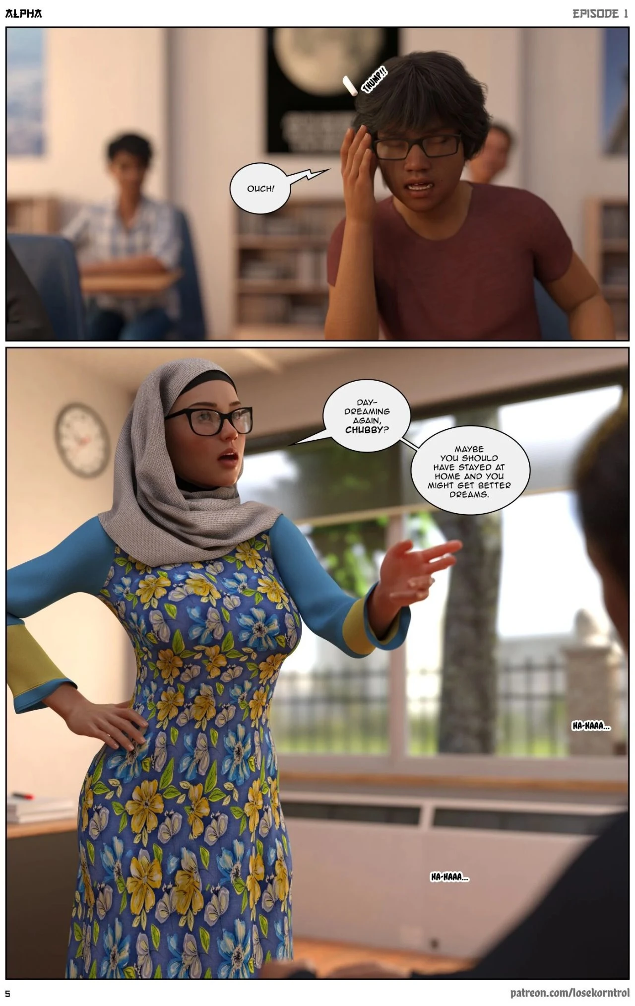 Alpha porn comic picture 5