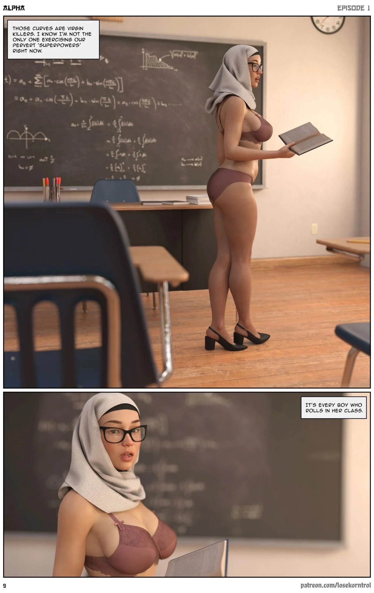 Alpha porn comic picture 9