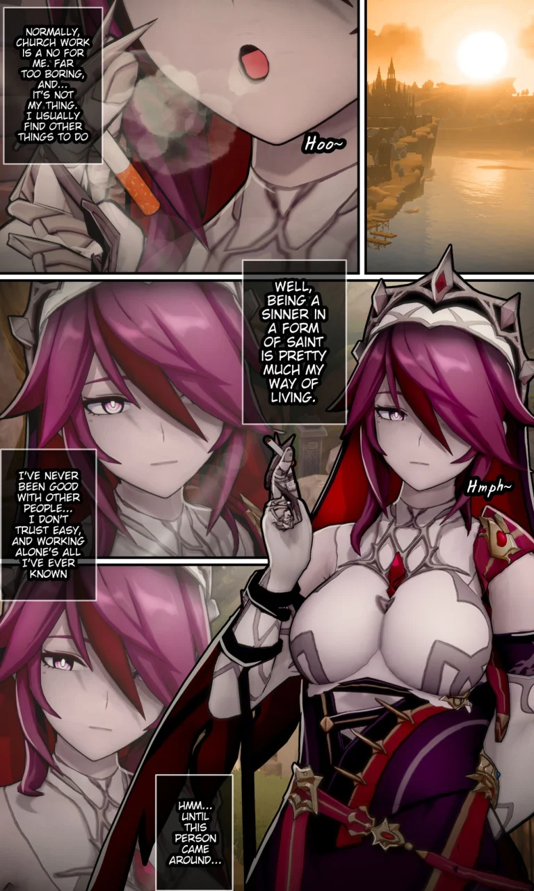 Am I A Saint Or Sinner? porn comic picture 9