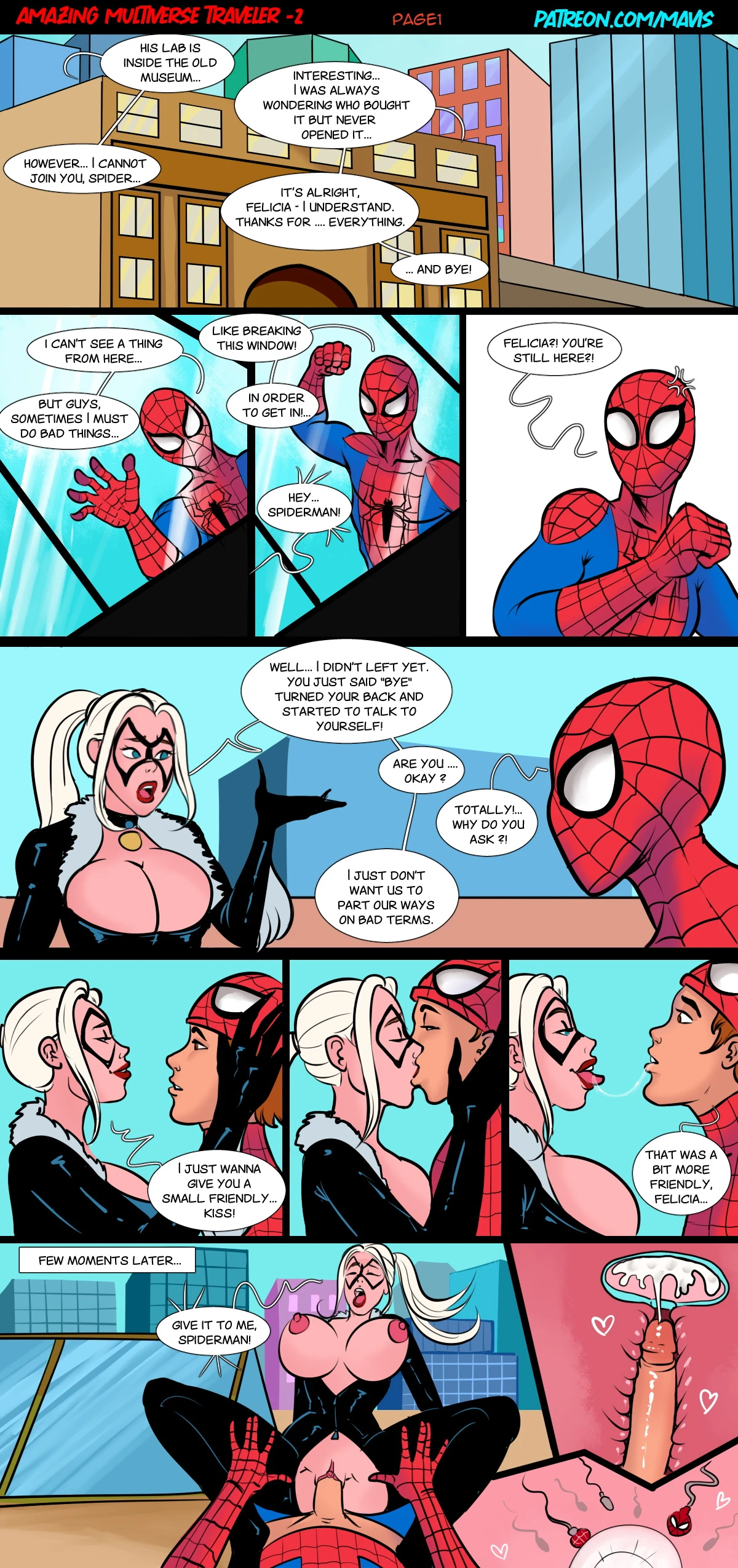 Amazing Multiverse Traveler 2 porn comic picture 1
