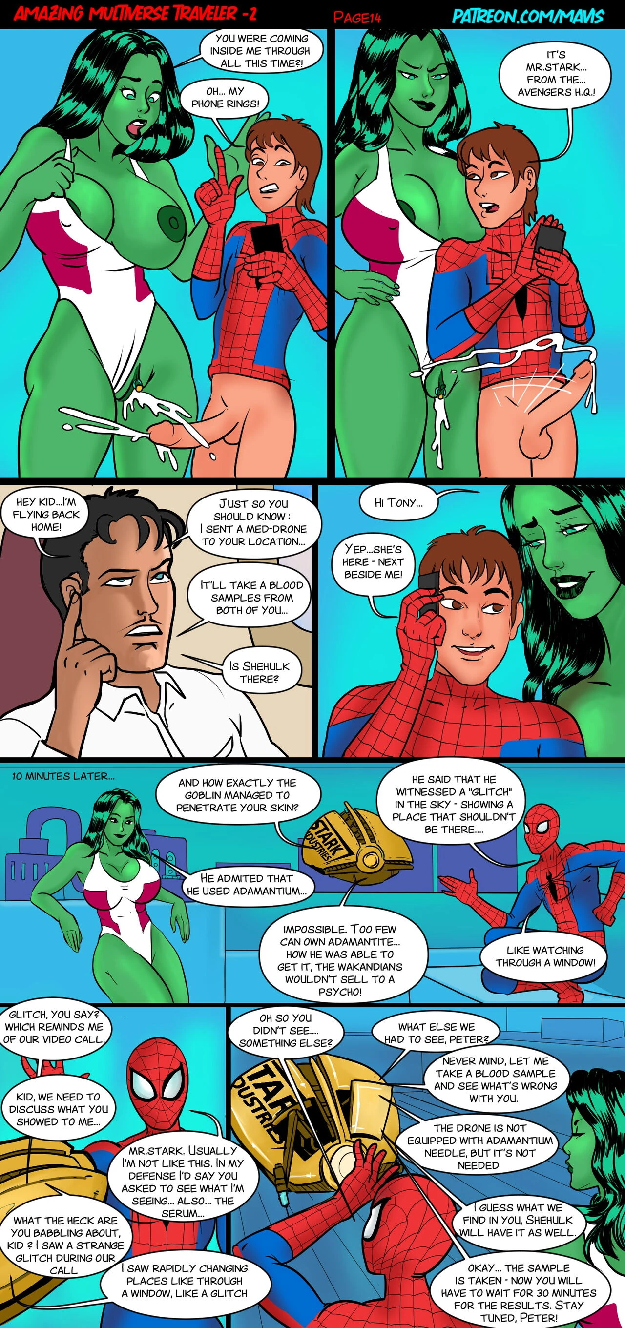 Amazing Multiverse Traveler 2 porn comic picture 14