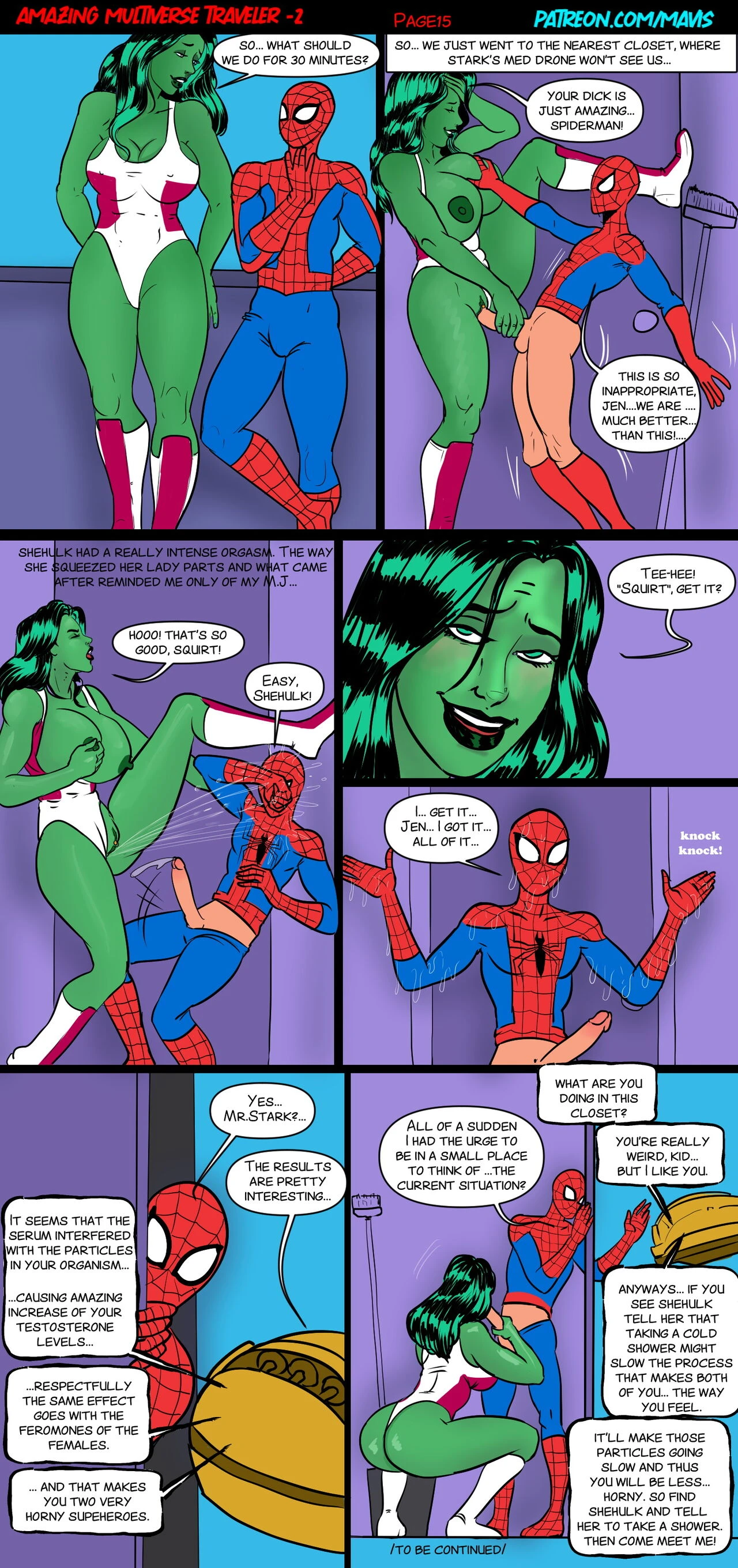 Amazing Multiverse Traveler 2 porn comic picture 15