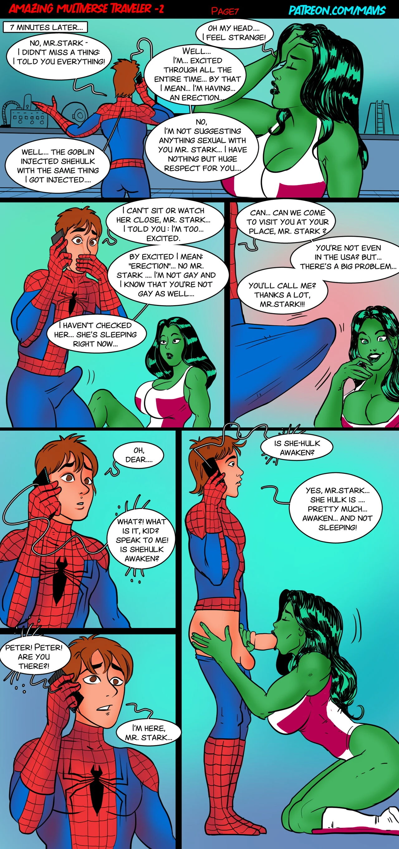 Amazing Multiverse Traveler 2 porn comic picture 7