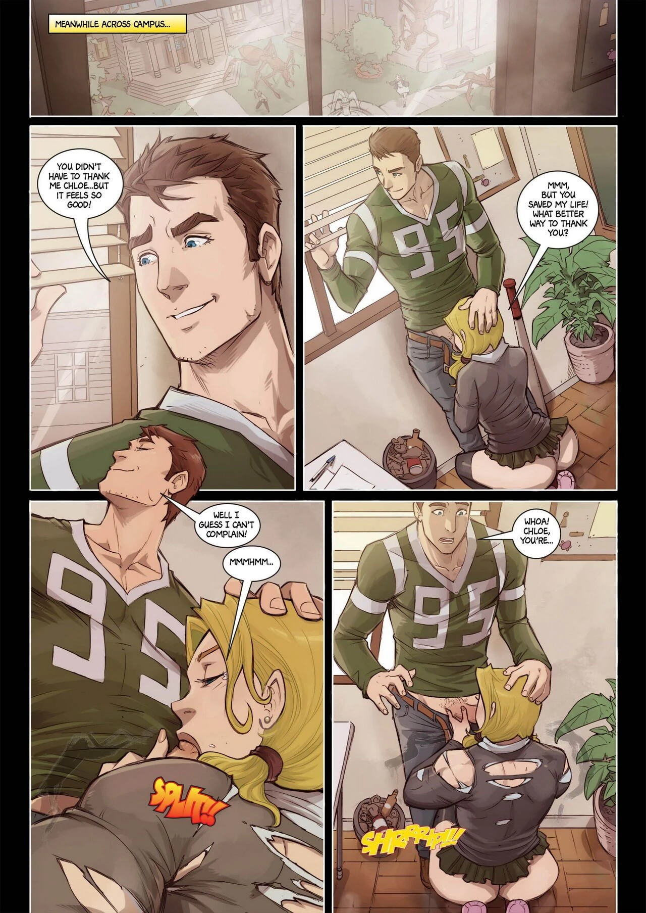 Amazons vs Ants porn comic picture 12