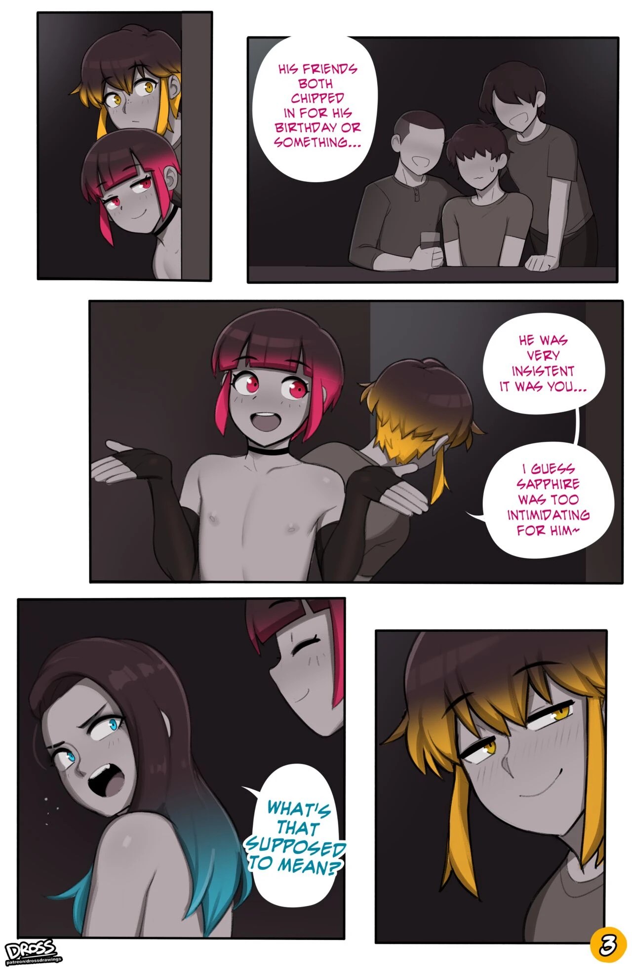 Amber porn comic picture 3