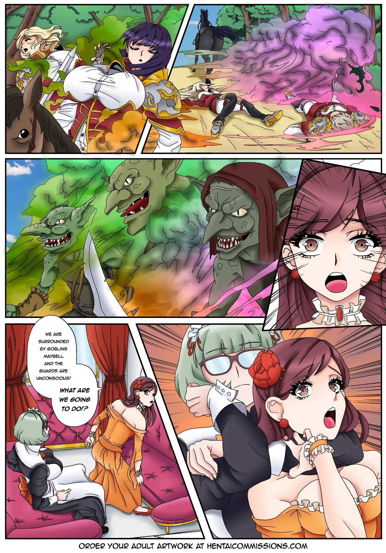 Ambush porn comic picture 3