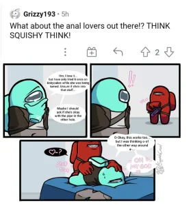Among Us: The Series First Artist Q&A porn comic picture 1