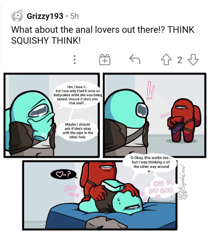 Among Us: The Series First Artist Q&A porn comic picture 1