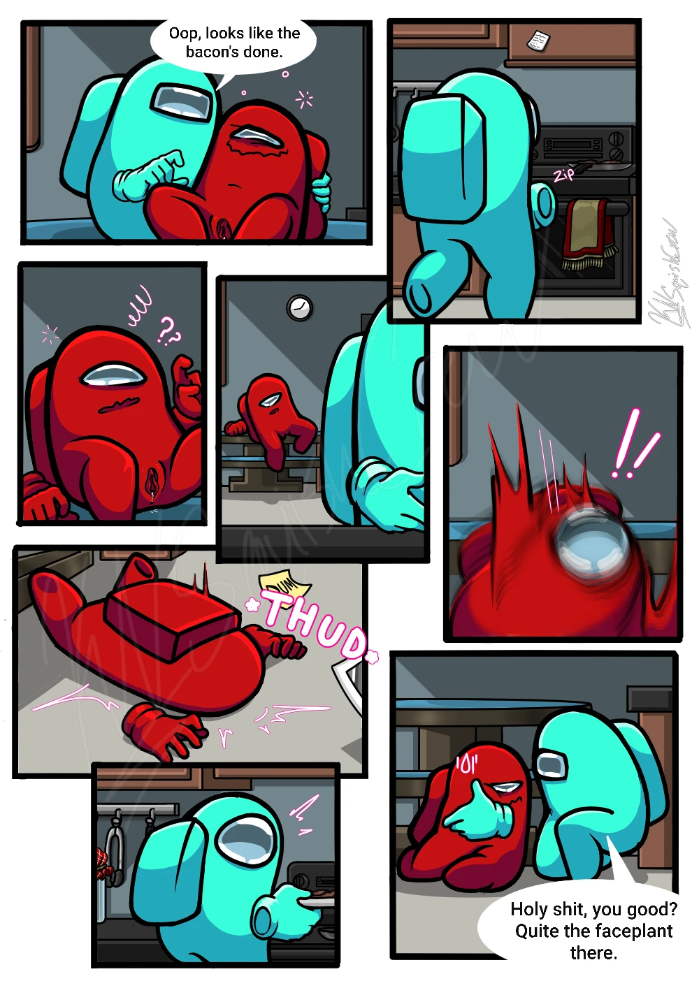 Among Us: The Series Part 1 porn comic picture 19