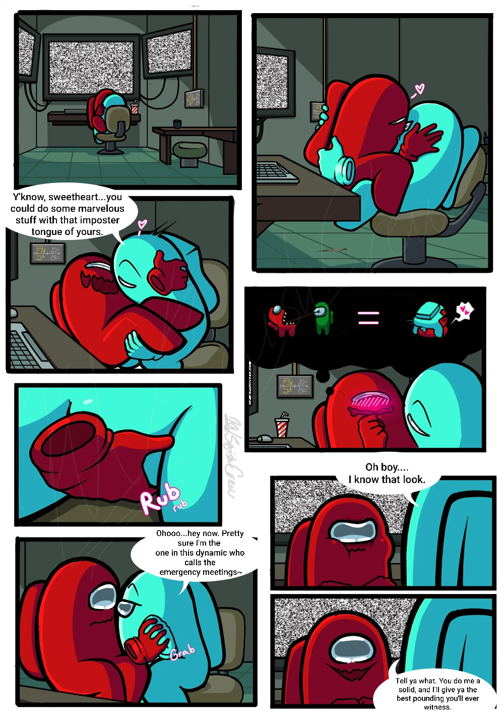 Among Us: The Series Part 1 porn comic picture 22