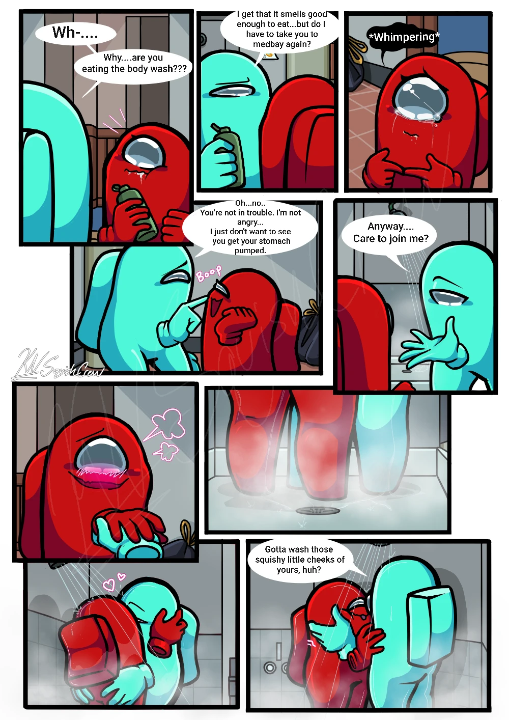 Among Us: The Series Part 2 porn comic picture 10