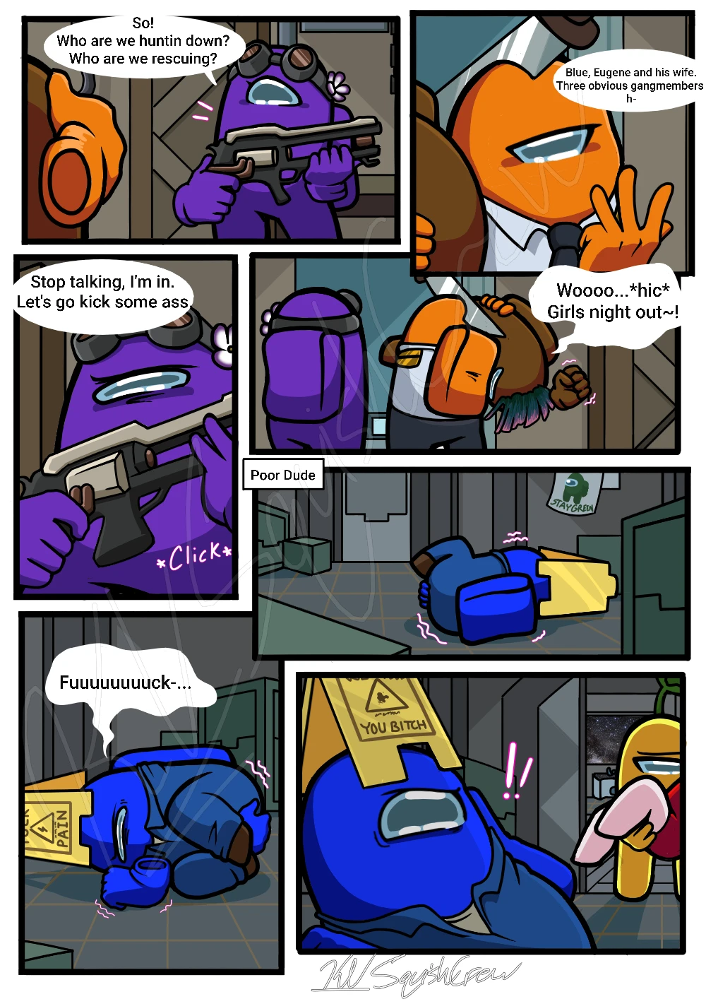 Among Us: The Series Part 3 porn comic picture 10