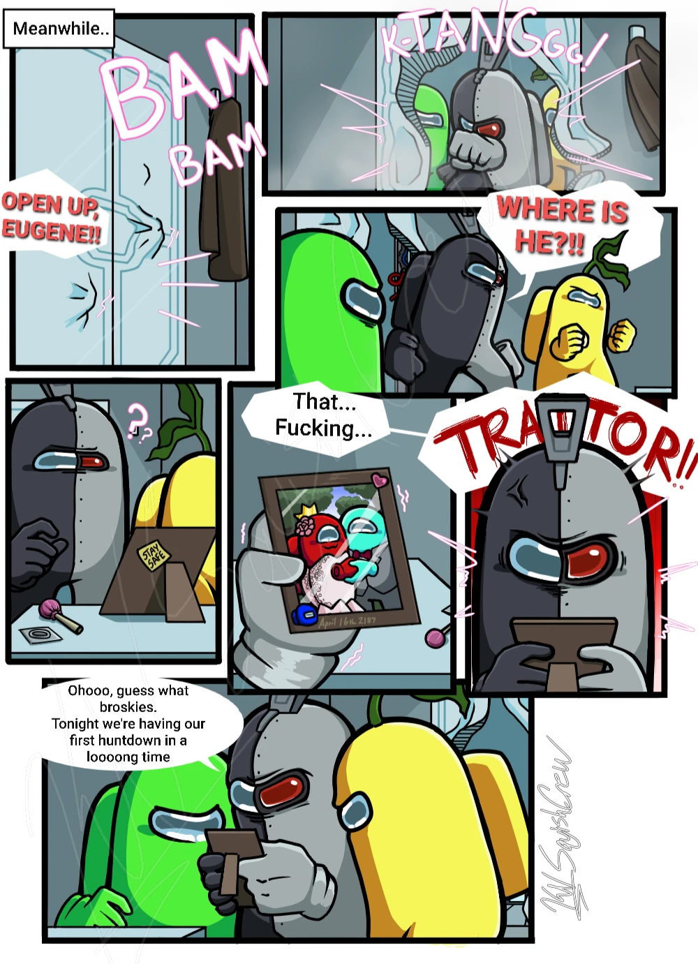 Among Us: The Series Part 3 porn comic picture 2