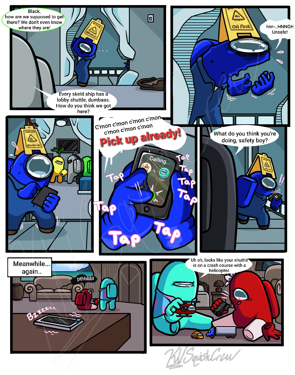 Among Us: The Series Part 3 porn comic picture 3
