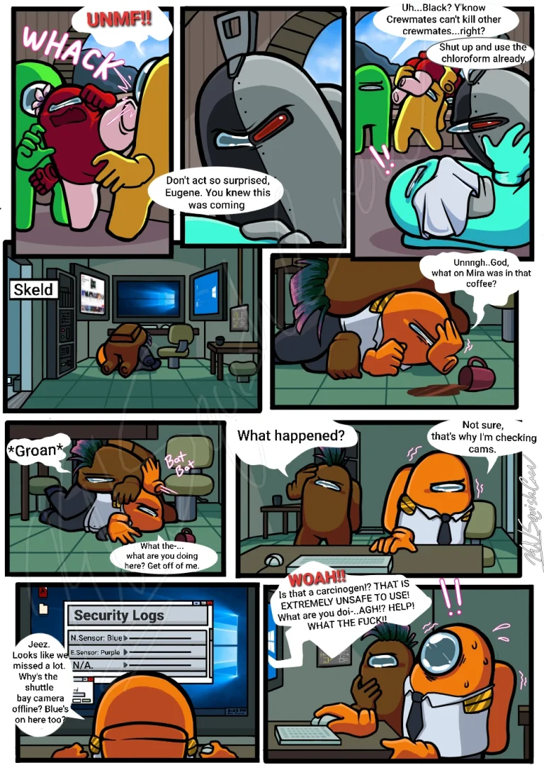 Among Us: The Series Part 3 porn comic picture 8