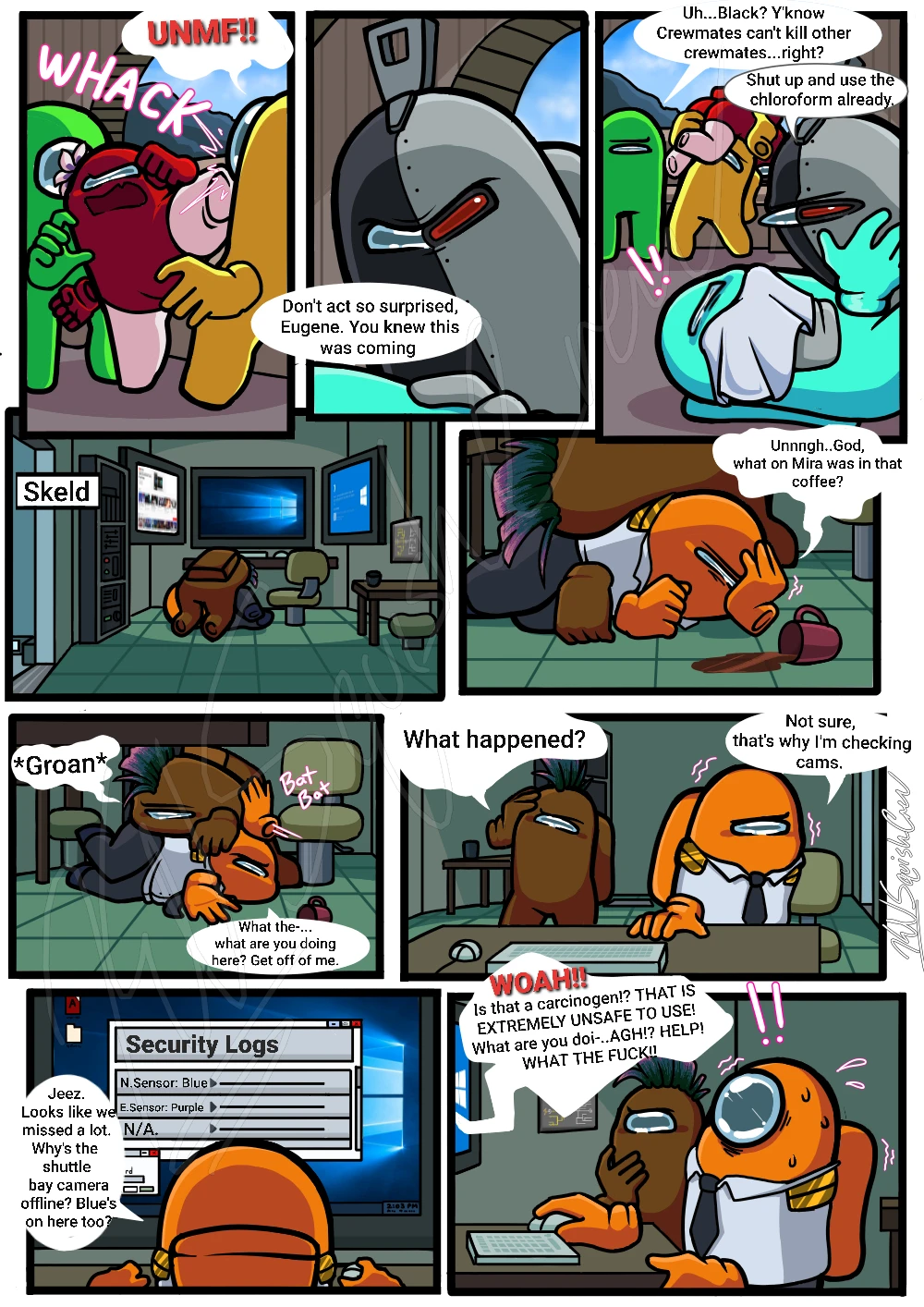 Among Us: The Series Part 3 porn comic picture 8