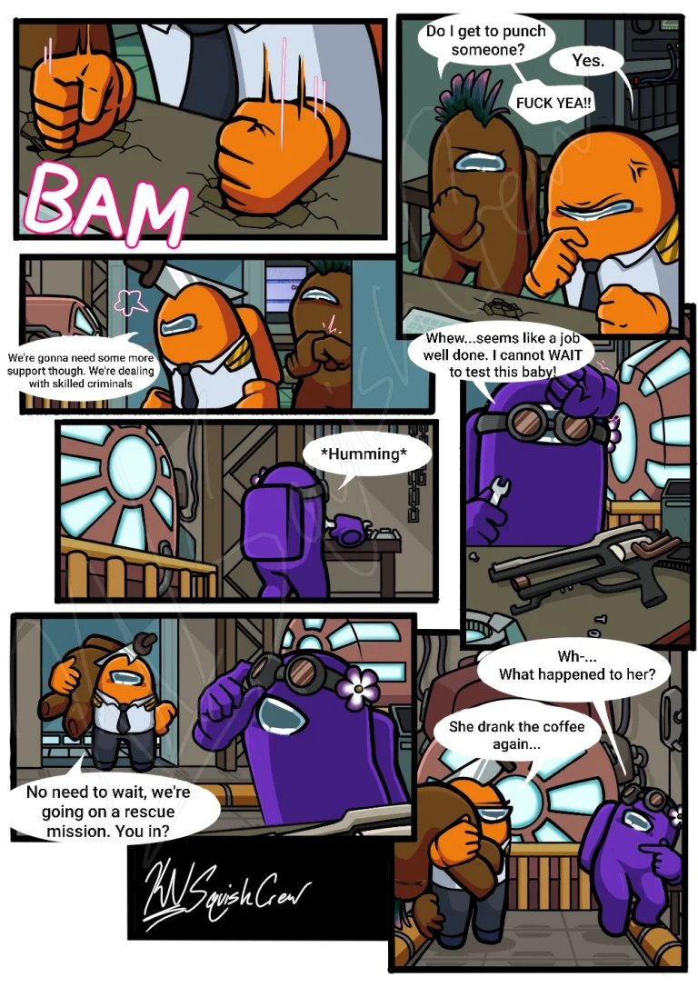 Among Us: The Series Part 3 porn comic picture 9