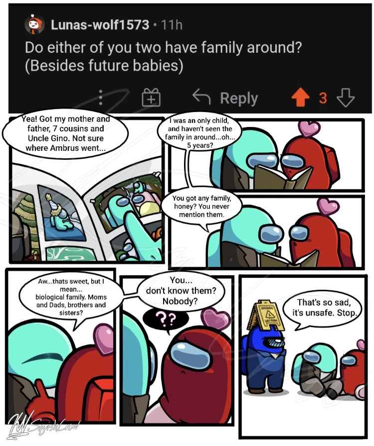 Among Us: The Series The Second Artist Q&A (more filler) porn comic picture 1