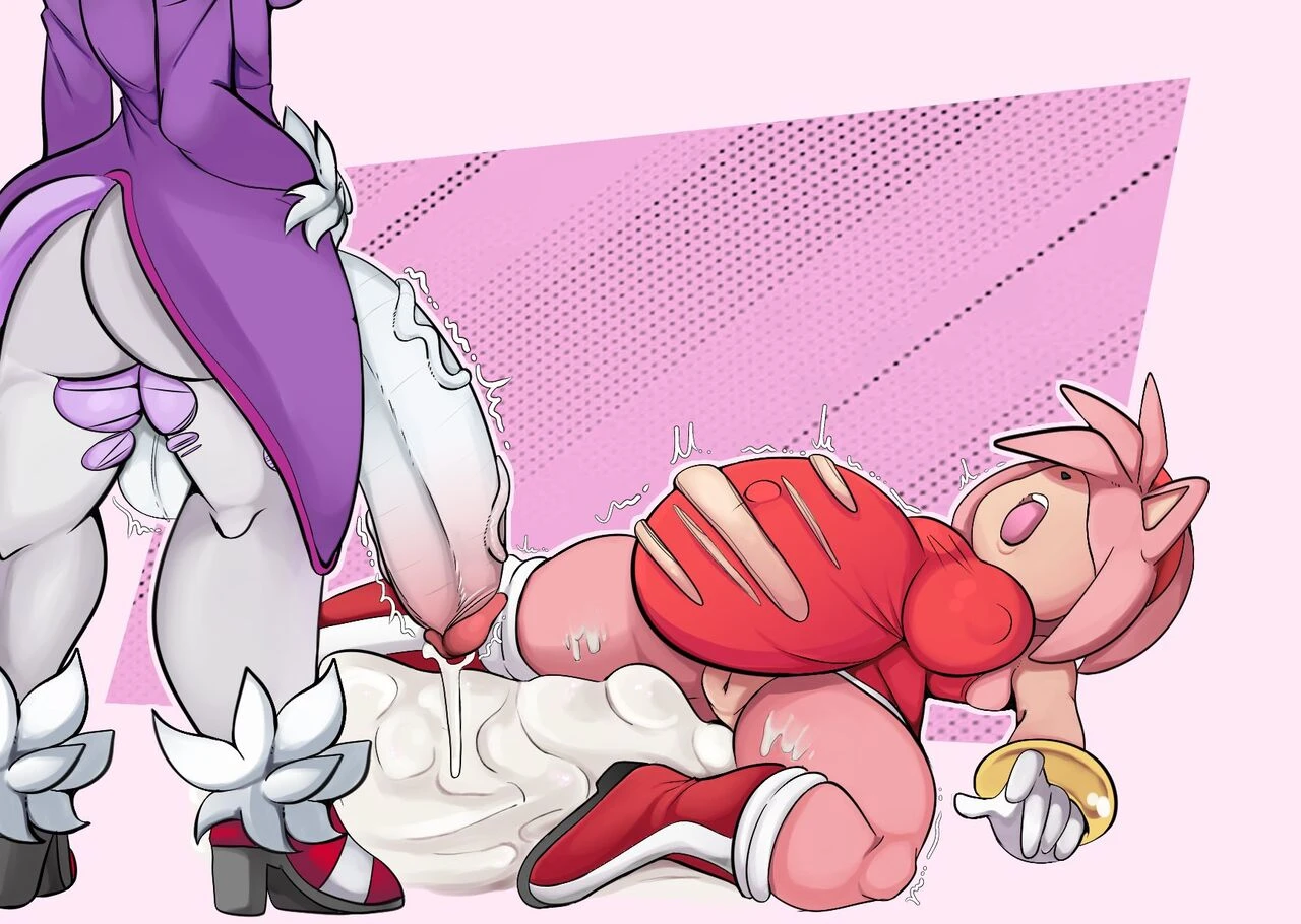 Amy, Rouge & Blaze porn comic picture 8
