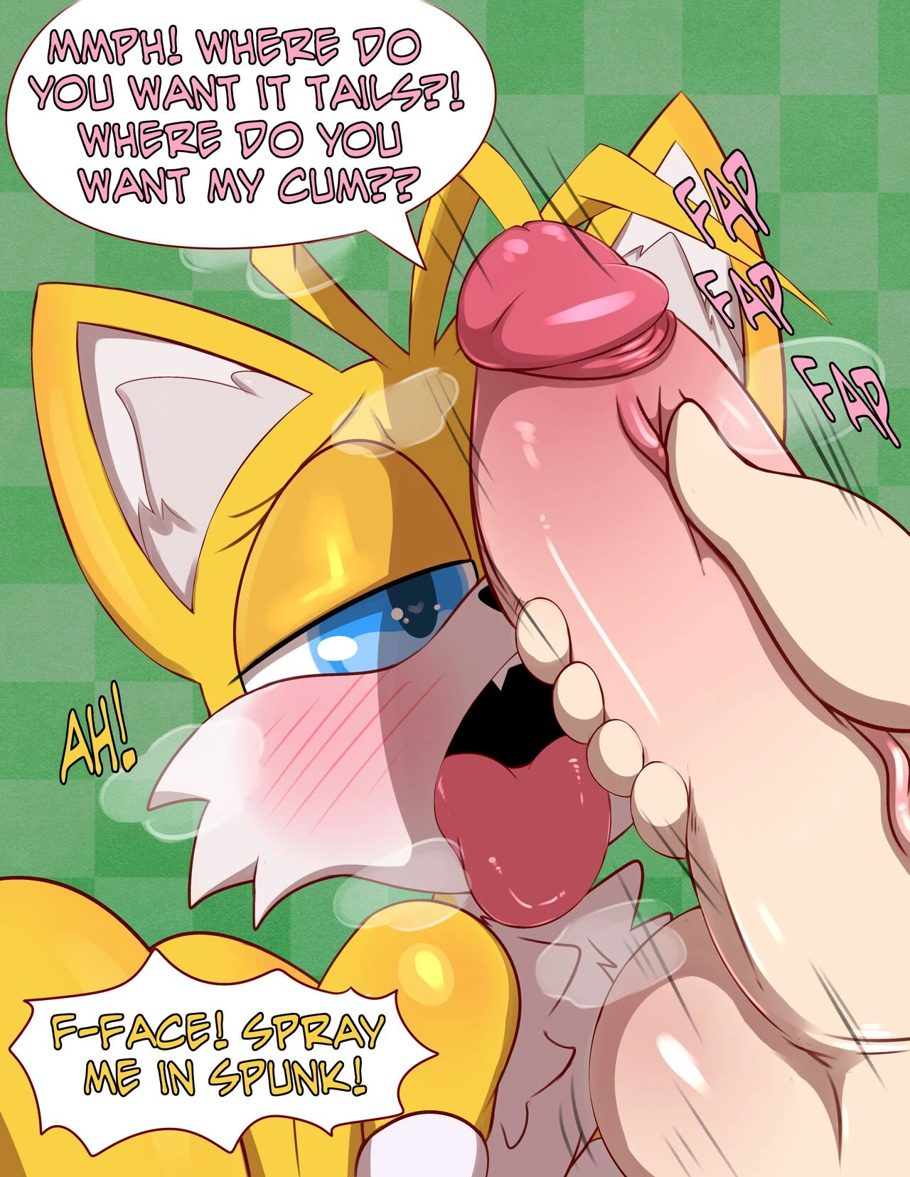 Amy x Tails porn comic picture 3
