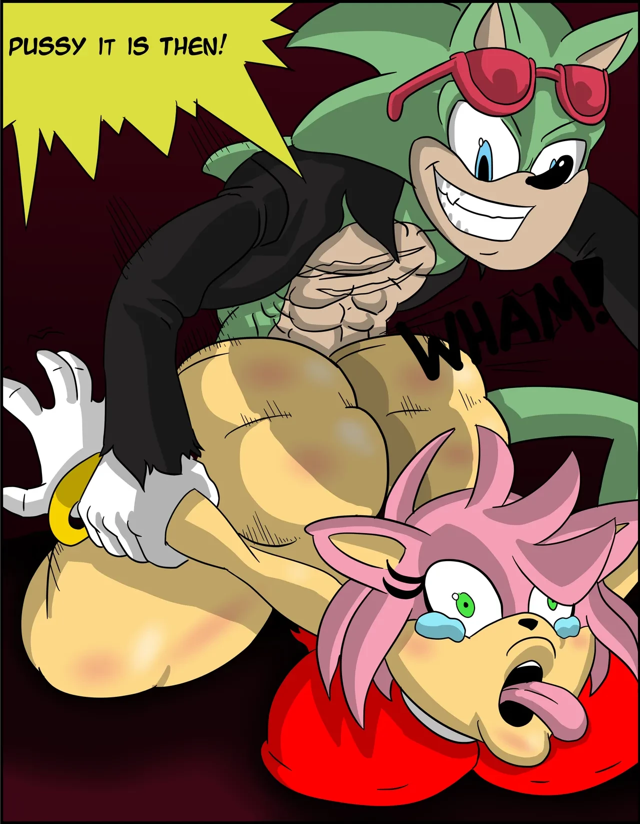 Amy's Peril porn comic picture 8