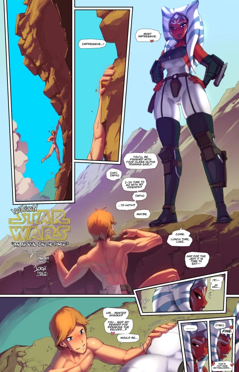 An Arousal in the Force (Complete) porn comic picture 1