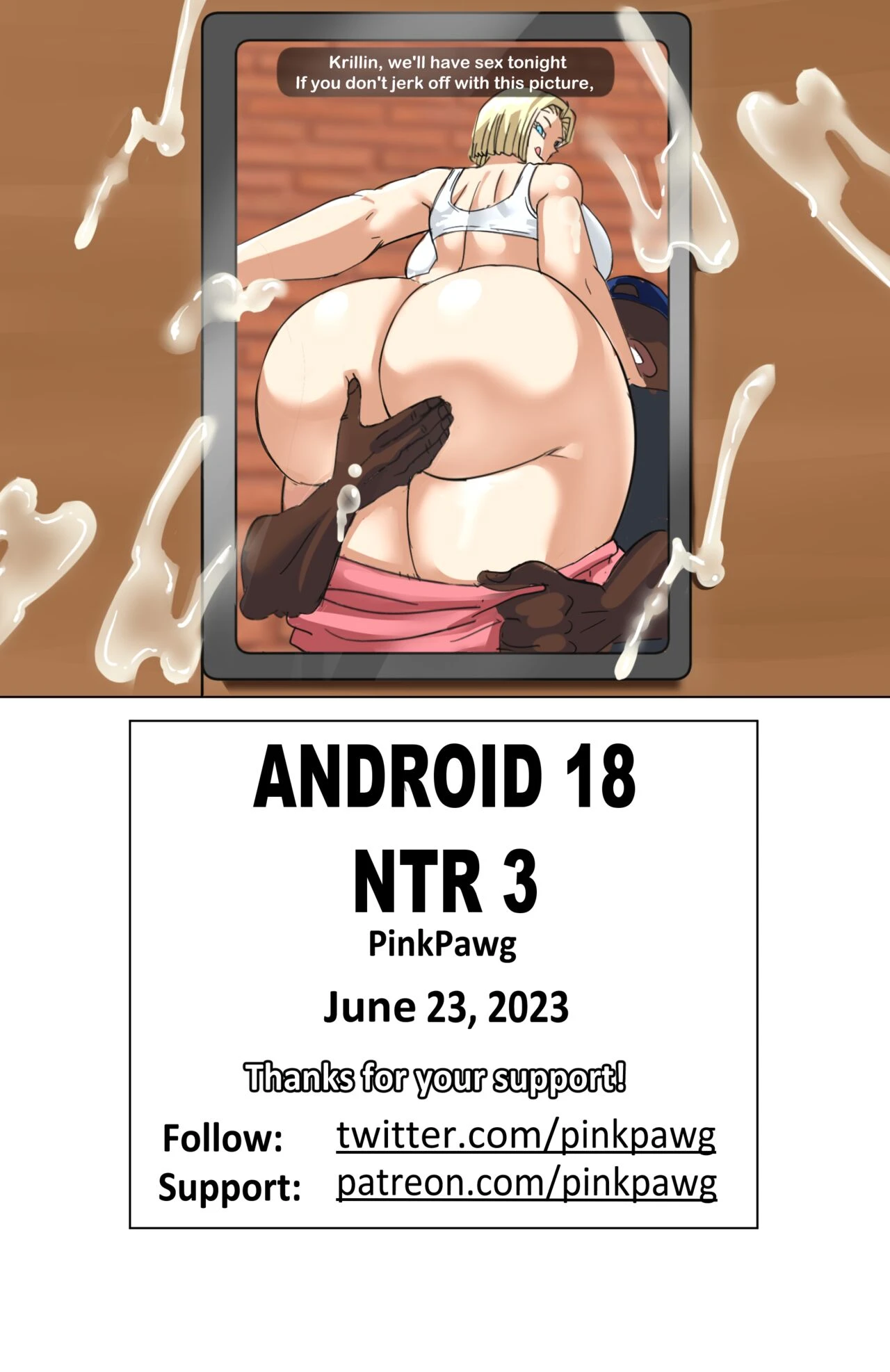 Android 18 NTR 3 porn comic picture 24