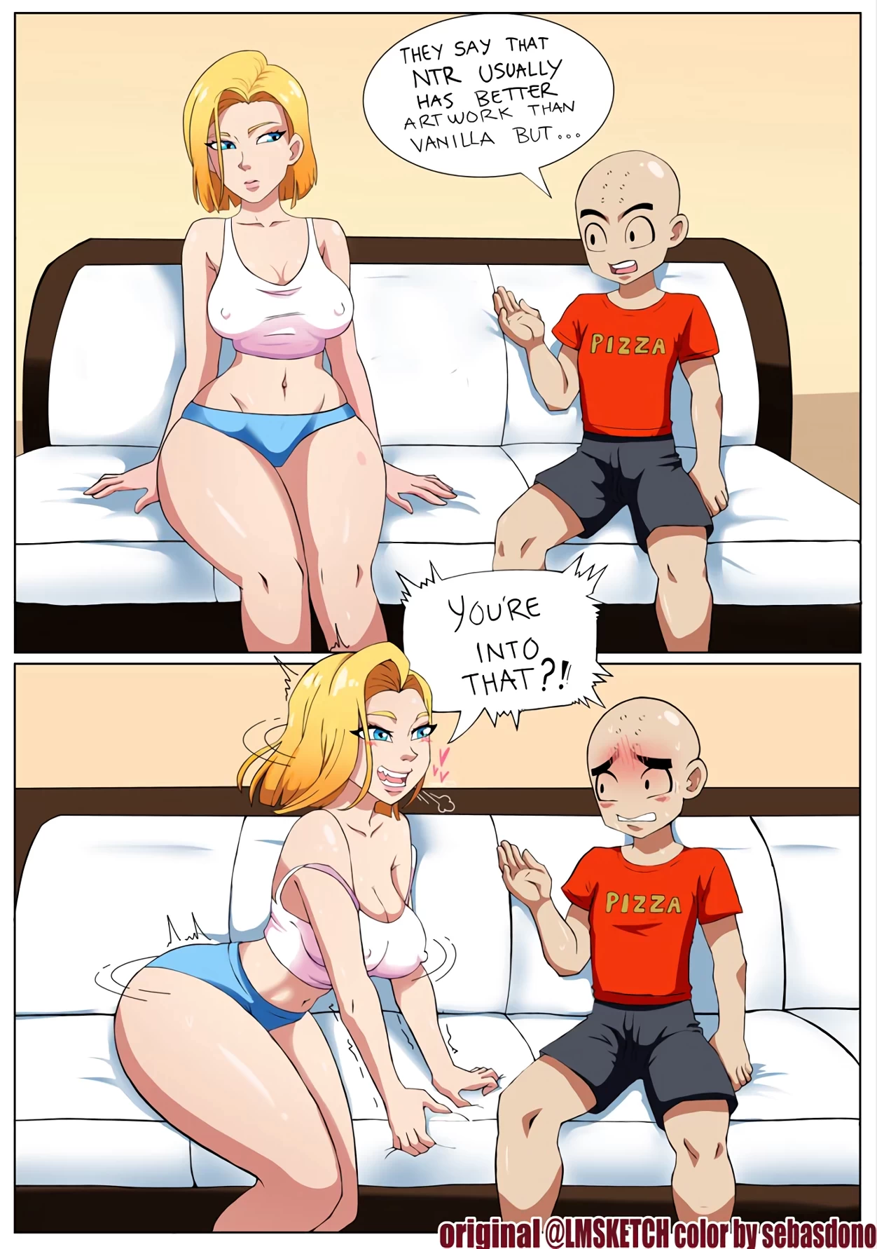 Android 18 NTR Comic porn comic picture 1