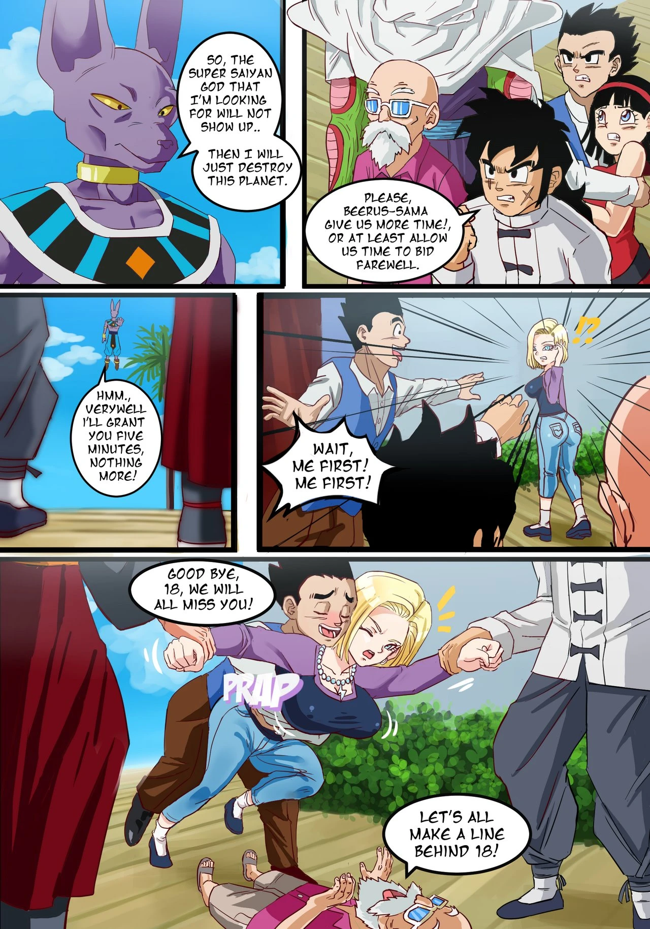 Android 18 - The Goddess Wife porn comic picture 2