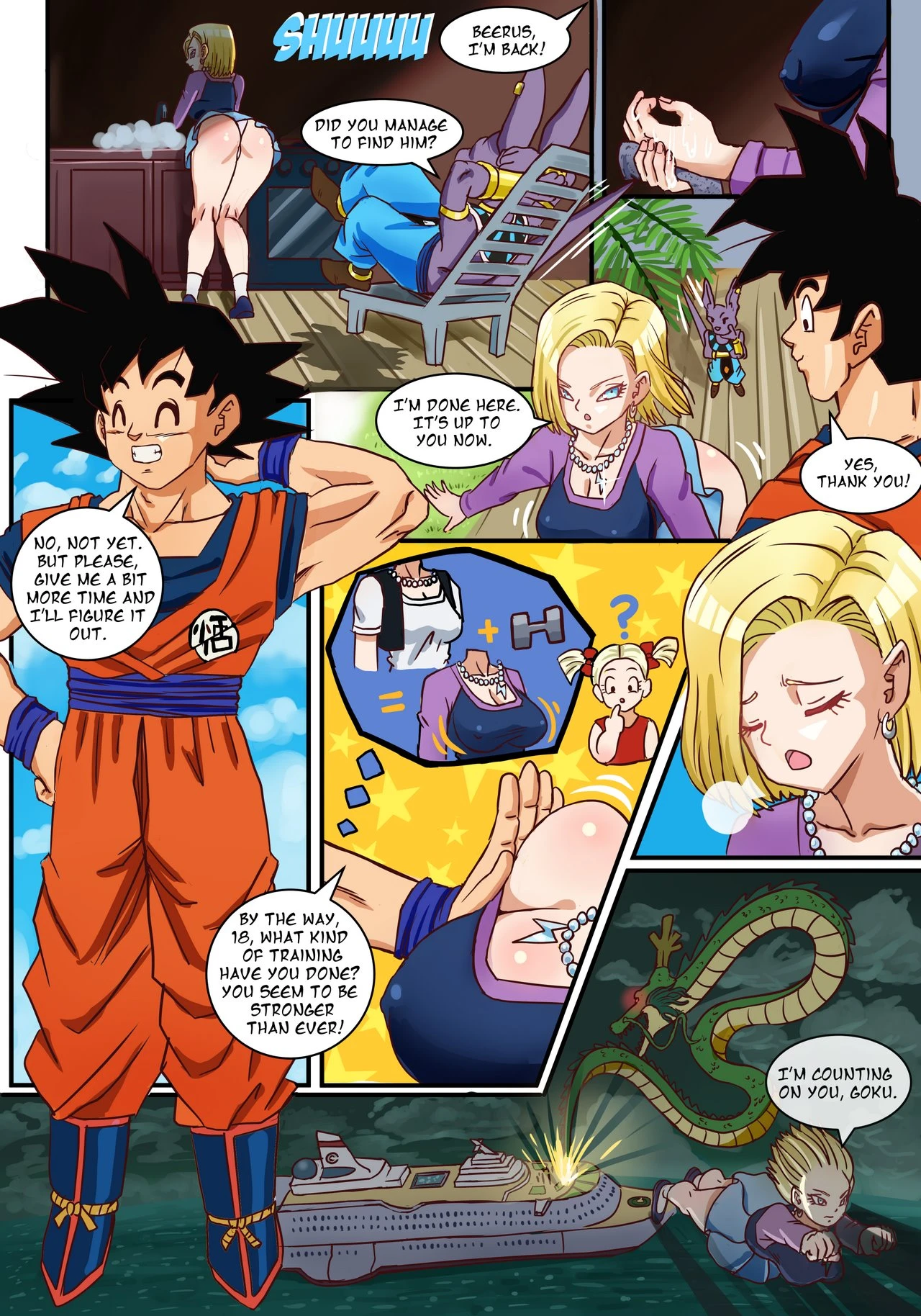 Android 18 - The Goddess Wife porn comic picture 7