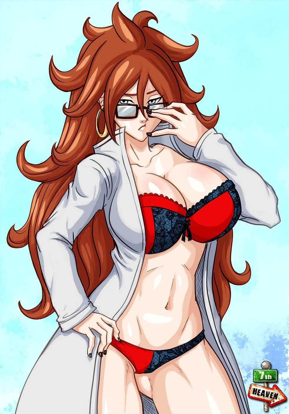 Android 21 (Lab Coat) porn comic picture 3