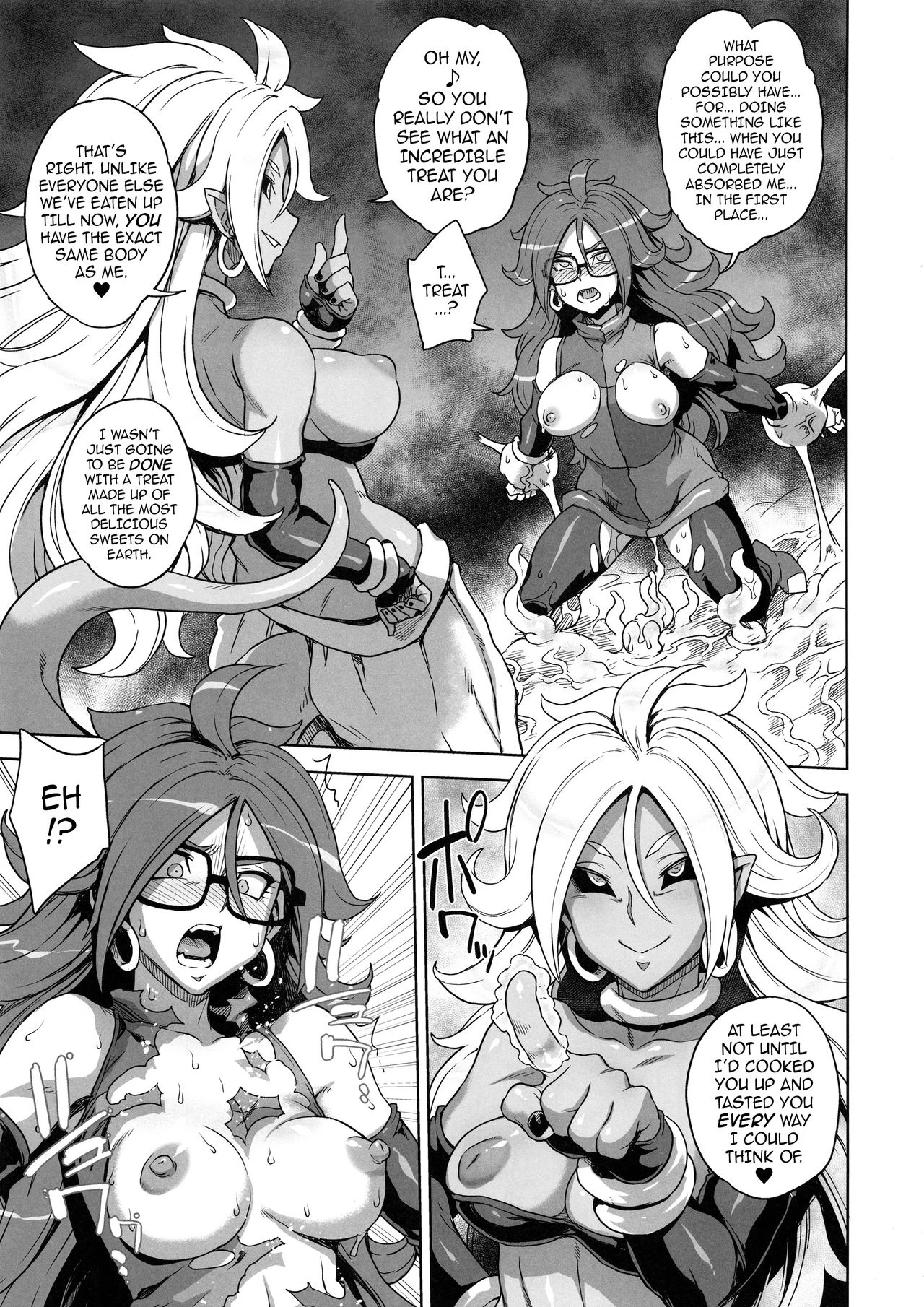 Android 21's Remodeling Plan porn comic picture 12