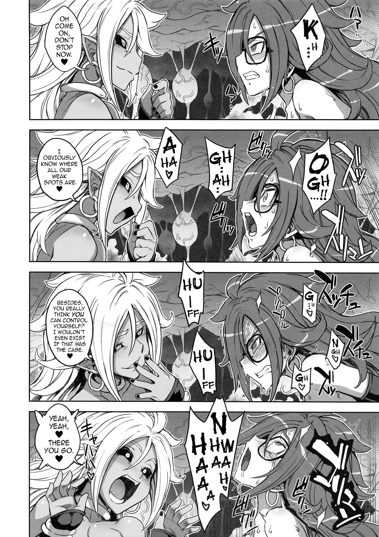 Android 21's Remodeling Plan porn comic picture 15