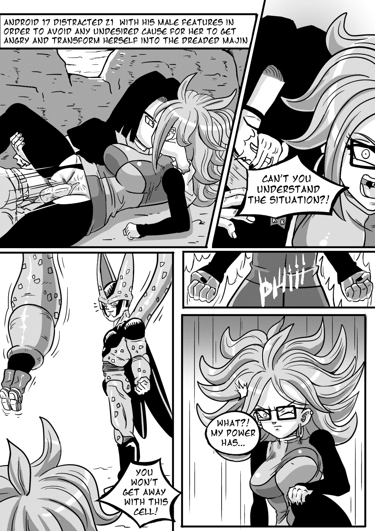 Android Fighterz porn comic picture 11