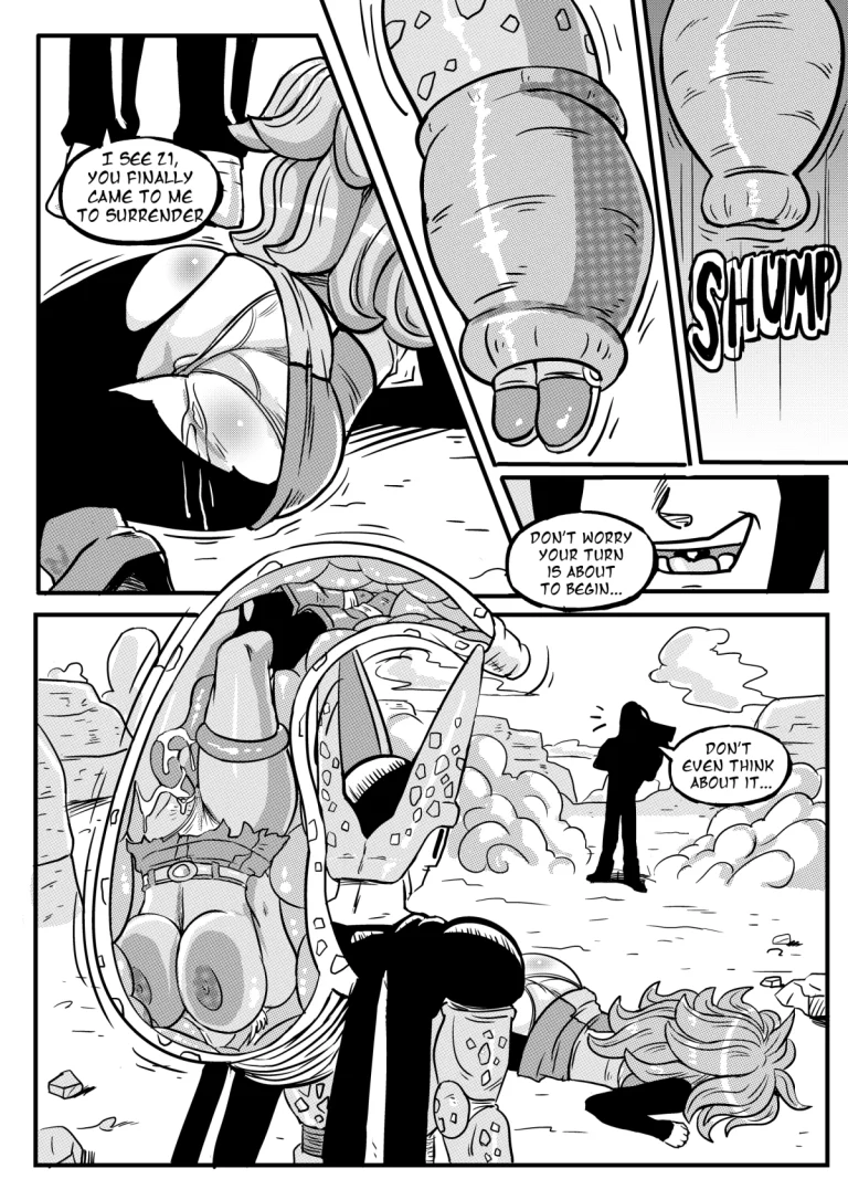 Android Fighterz porn comic picture 12