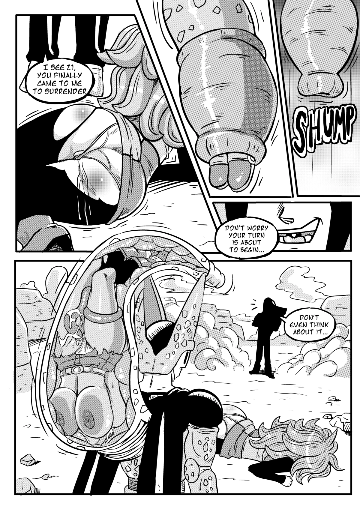 Android Fighterz porn comic picture 12