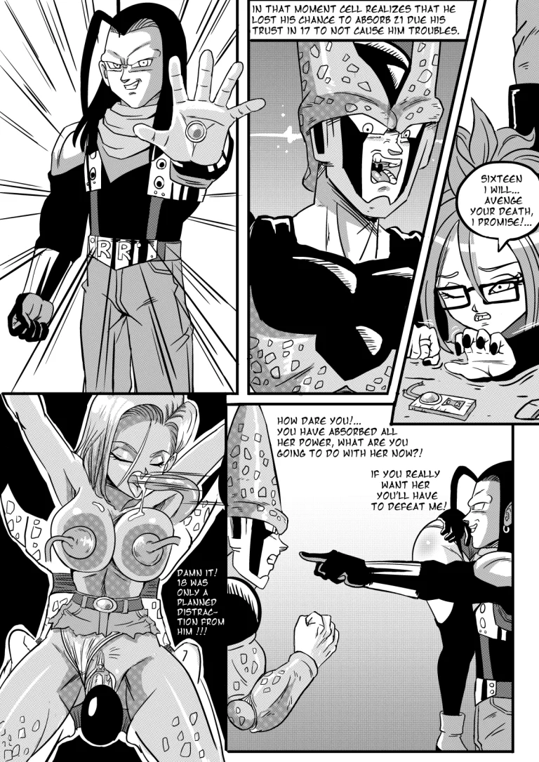 Android Fighterz porn comic picture 13