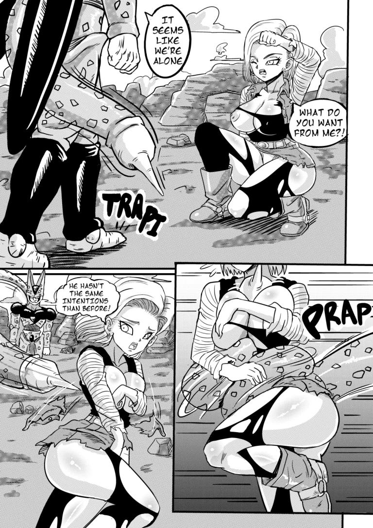 Android Fighterz porn comic picture 4