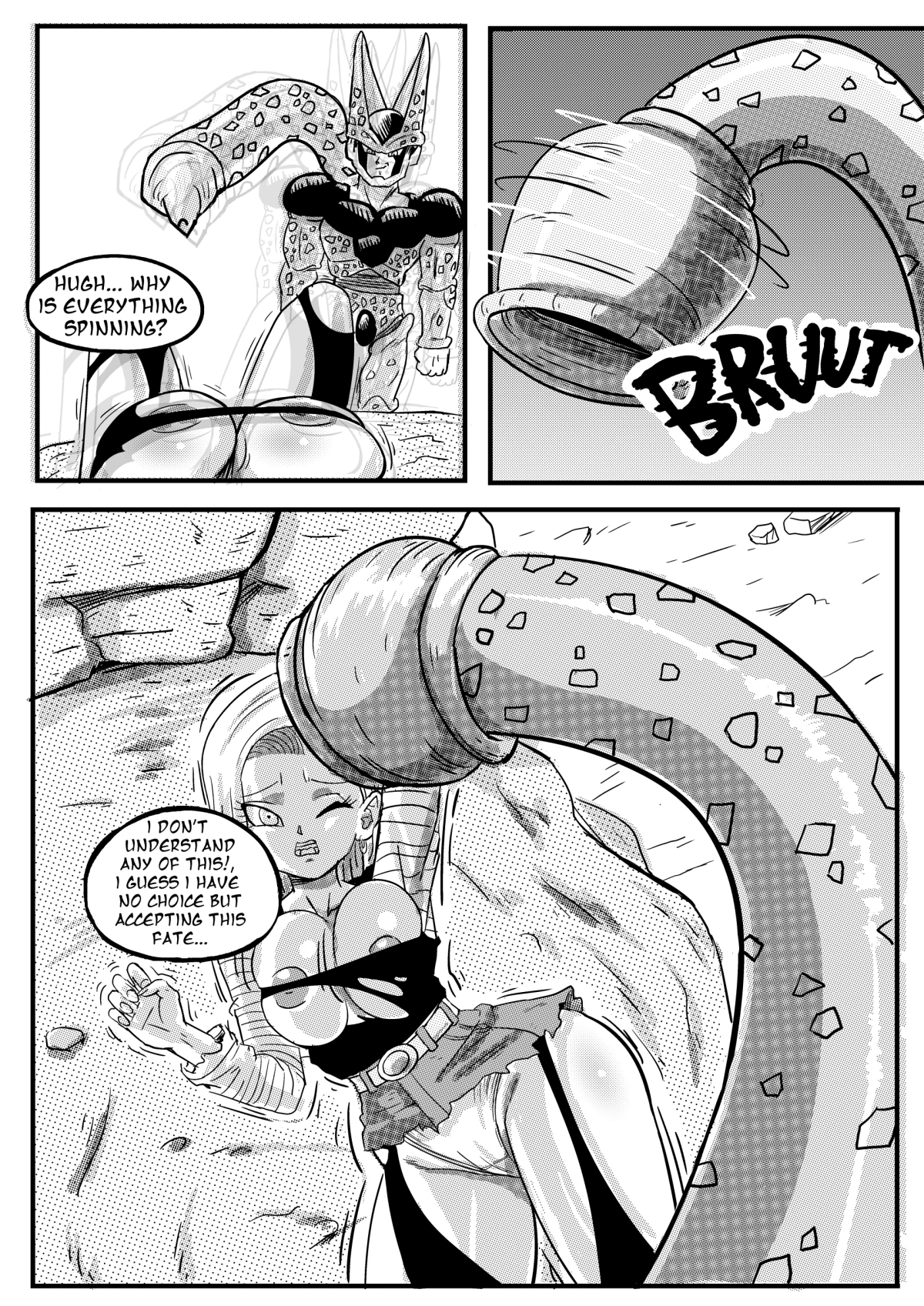 Android Fighterz porn comic picture 7