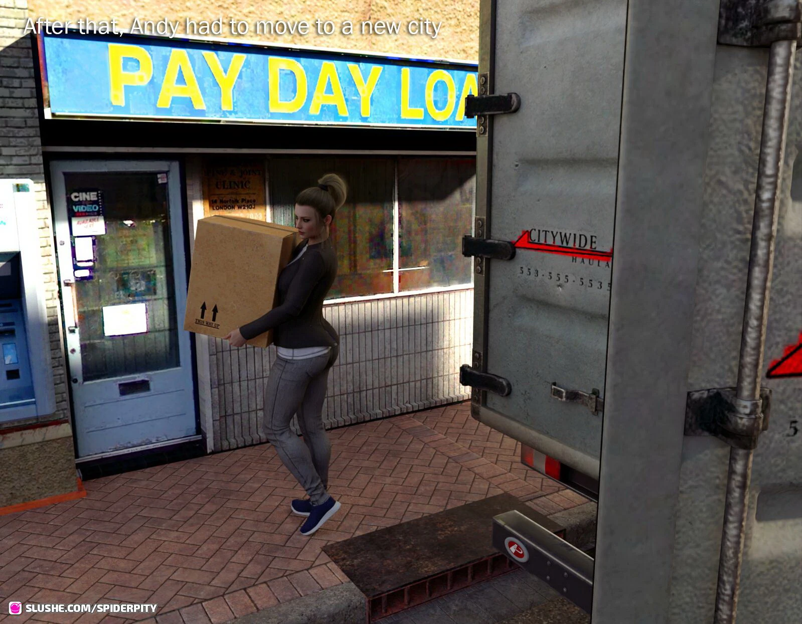 Andy in the hood porn comic picture 1