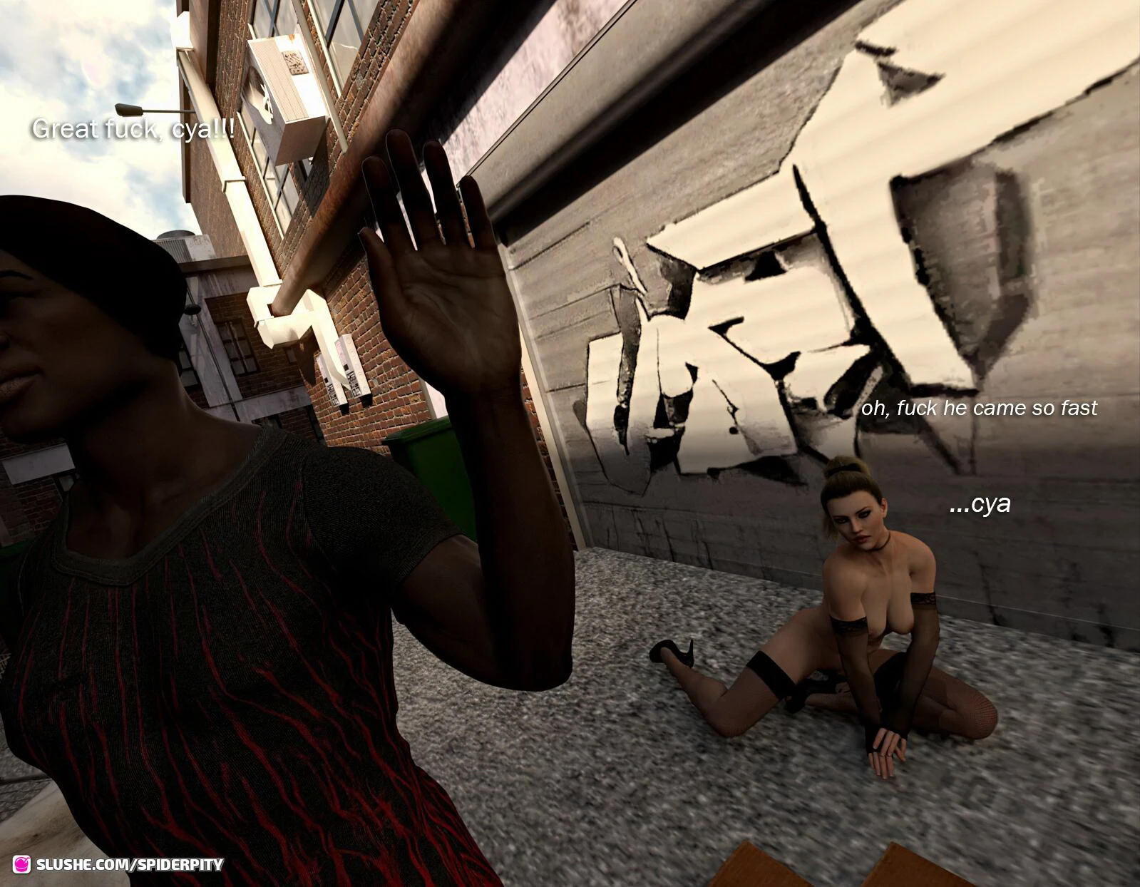 Andy in the hood porn comic picture 15