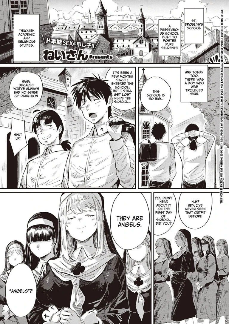Angel Marie of the Holy Life Guidance Building | Seikatsu Shidoutou no Tenshi Marie porn comic picture 1