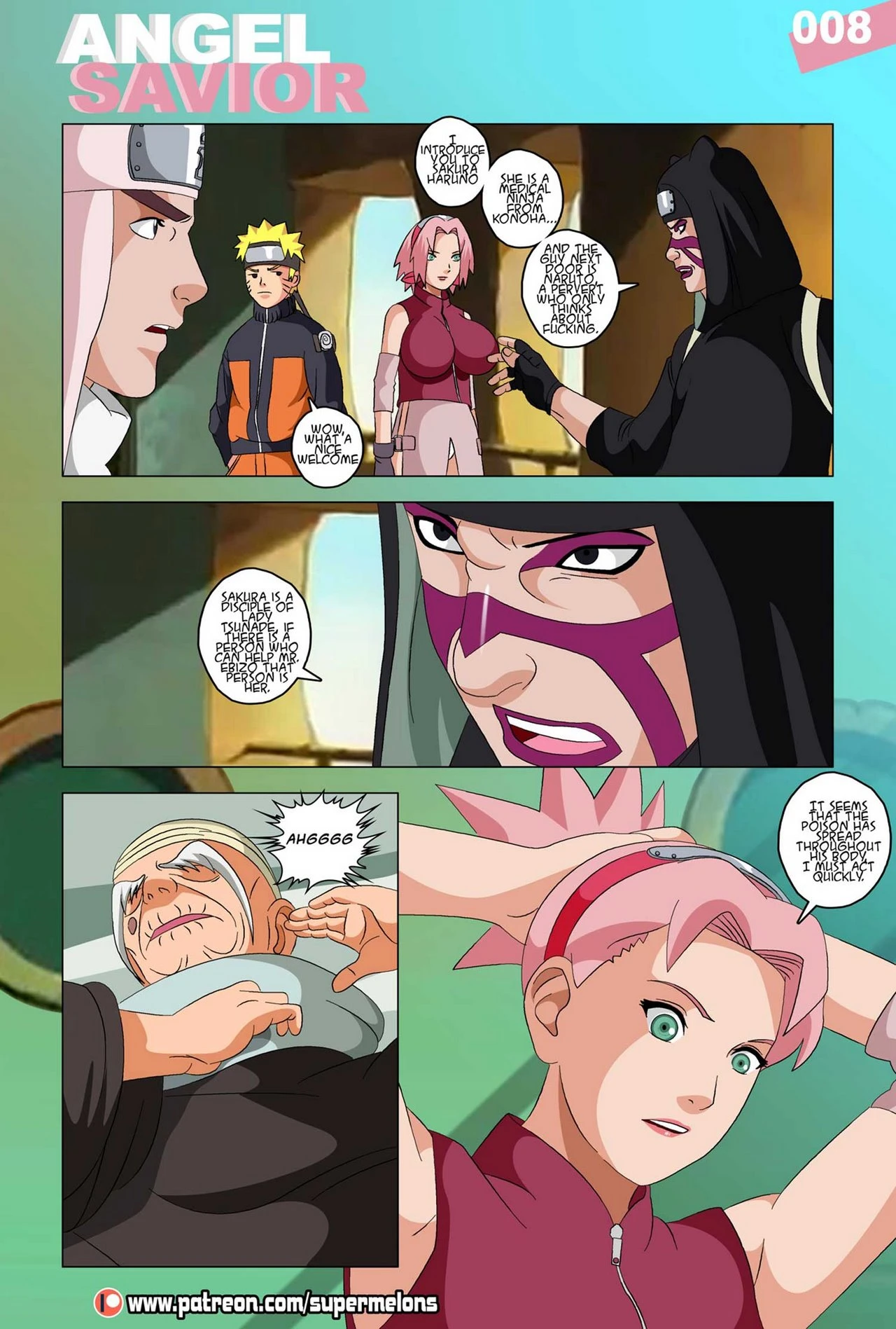 Angel Savior porn comic picture 10