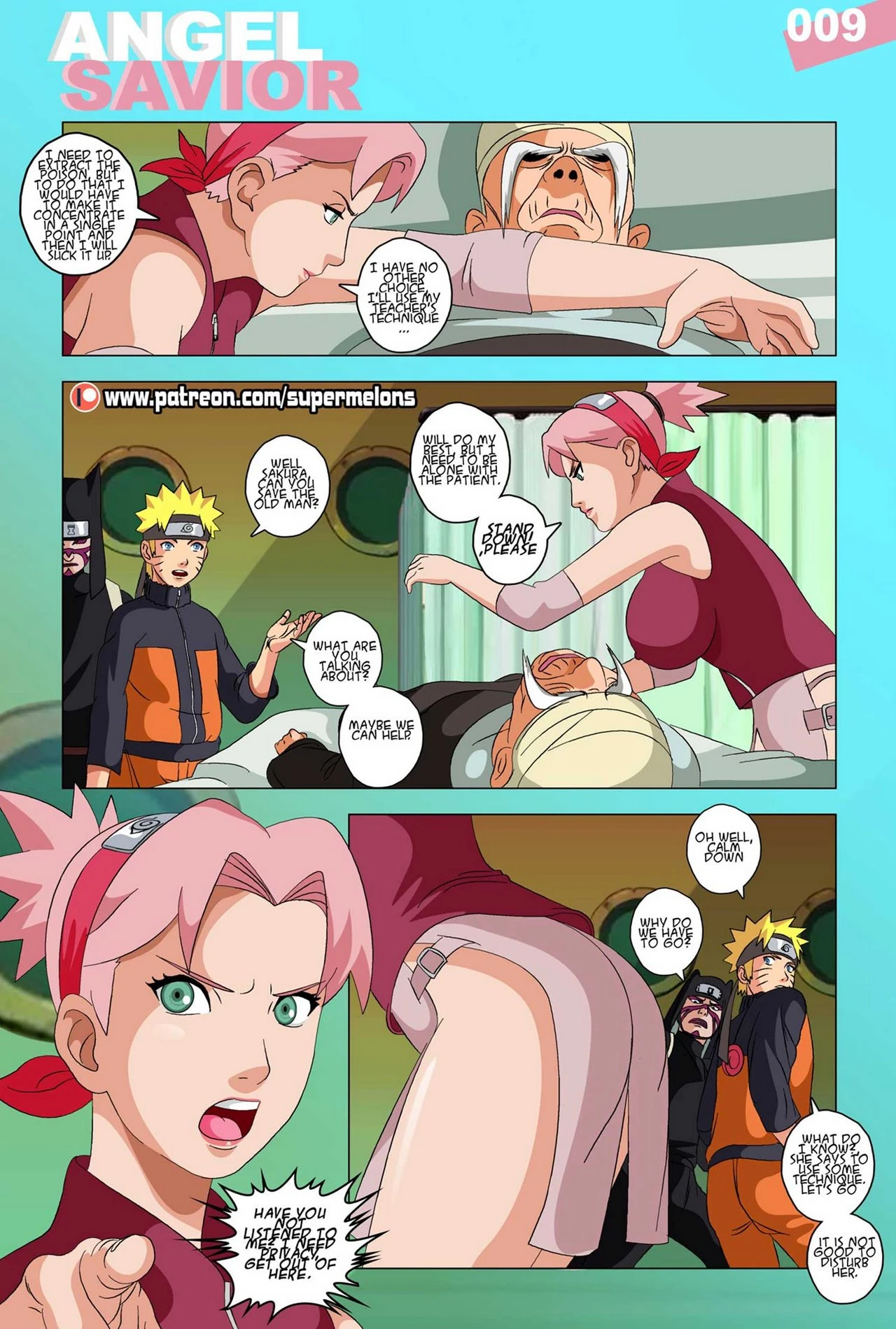 Angel Savior porn comic picture 11