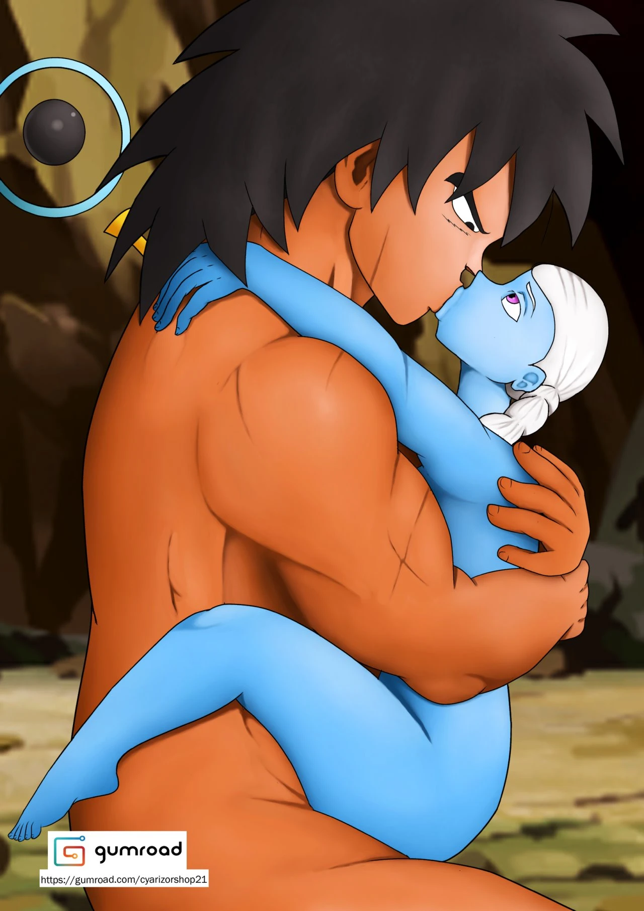 Angels get fuck by Broly porn comic picture 19